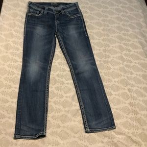 Silver Suki Straight leg Jeans